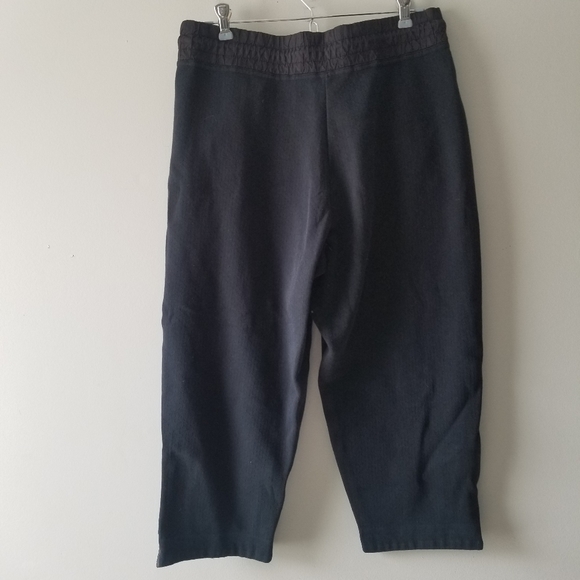 Nike Black Tech Fleece Cropped Sneaker Pants Medium - Picture 7 of 9